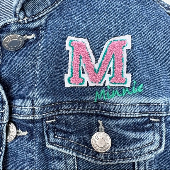 H&M • Minnie Embroidered Denim Jacket - Picture 3 of 5